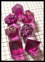 Dice : Dice - DM Collection - Armory Purple Transparent 2nd Generation Extras